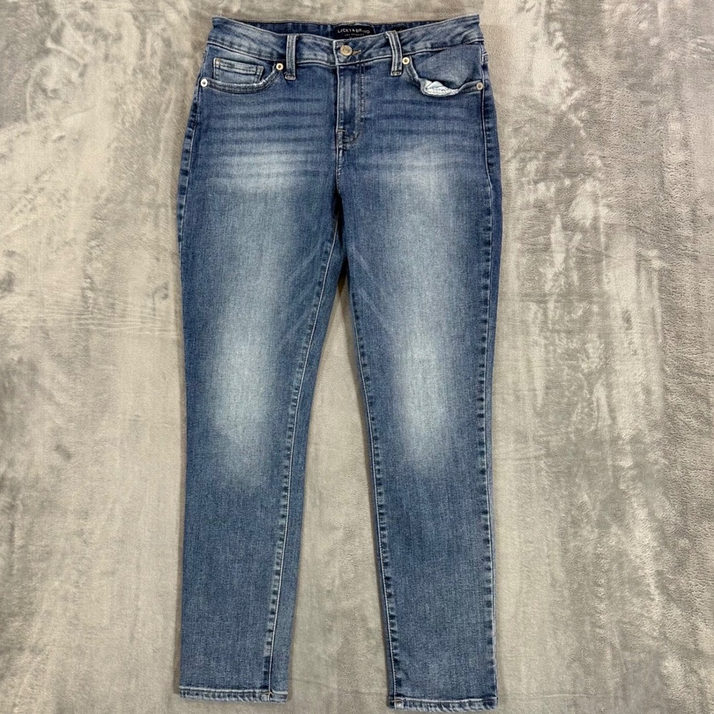 Lucky‎ Brand Lolita Low Rise Skinny Jeans Womens Size 8/29 Blue Medium Wash